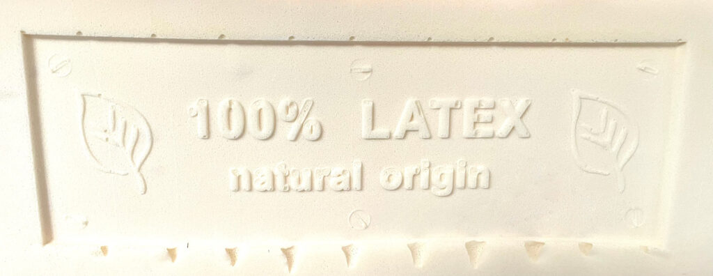 bloc latex naturel 100 pourcent matelas respirant durable Ox Literie